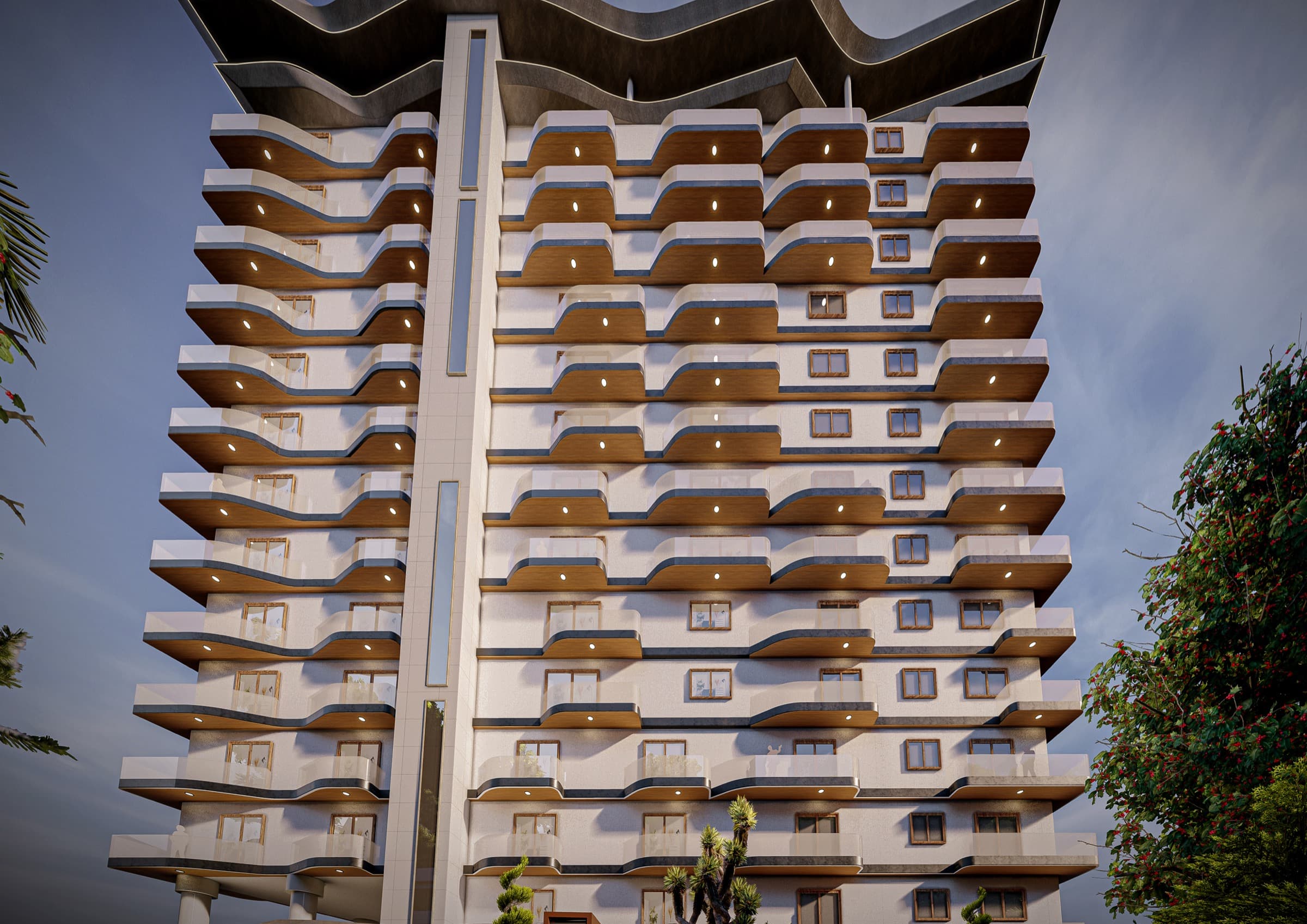 Alpha Tower rendering